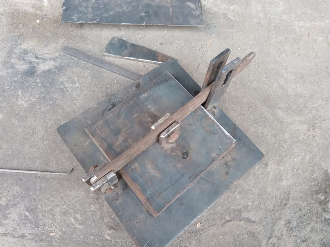 Fabrication of Inspection gate-Preheater cyclons-Line 1 -TITAN-1
