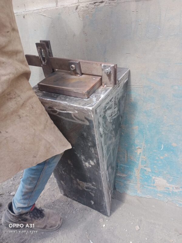 Fabrication of Inspection gate-Preheater cyclons-Line 1 -TITAN-2